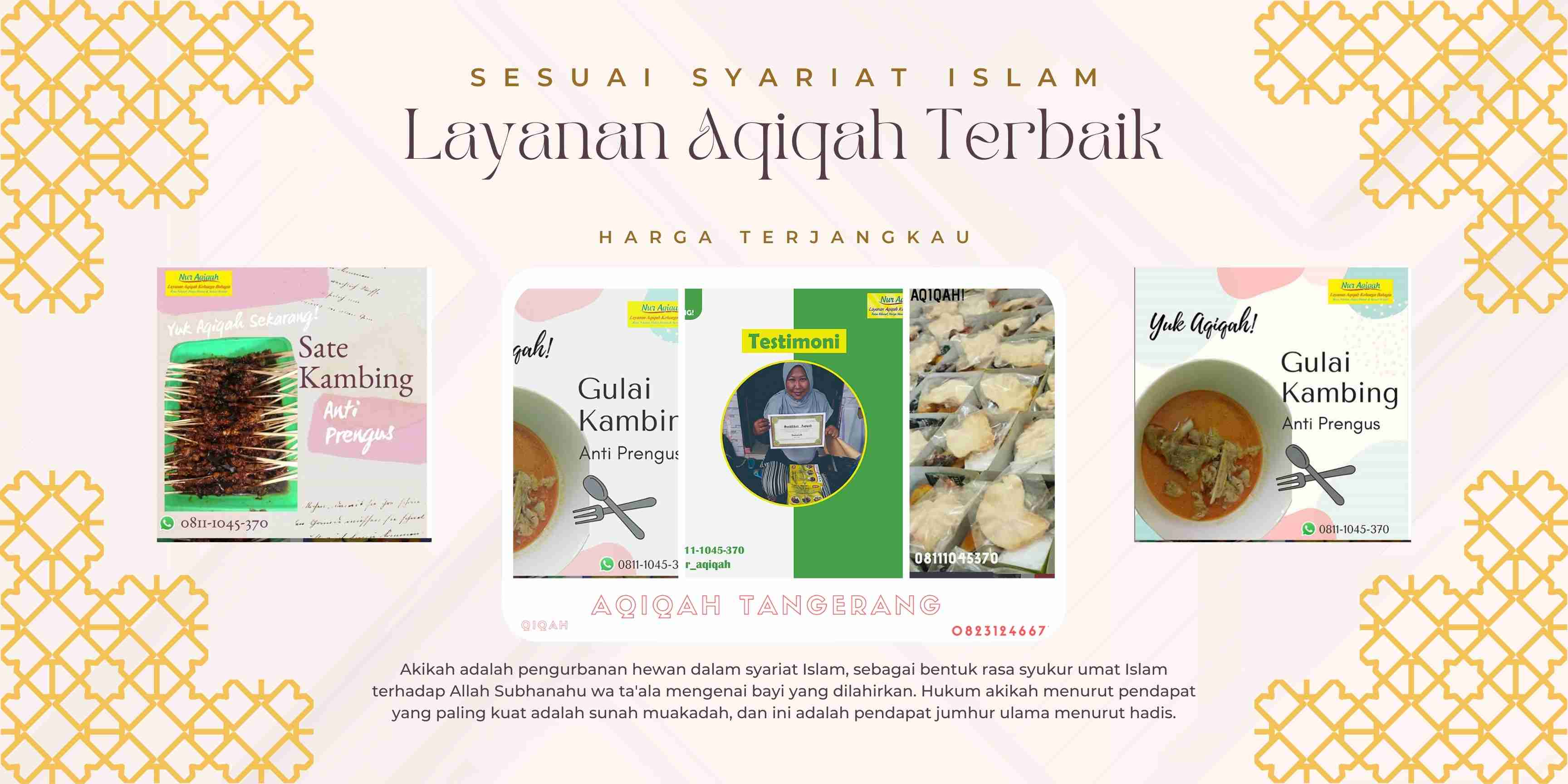 Catering Nasi Box Aqiqah Tangsel